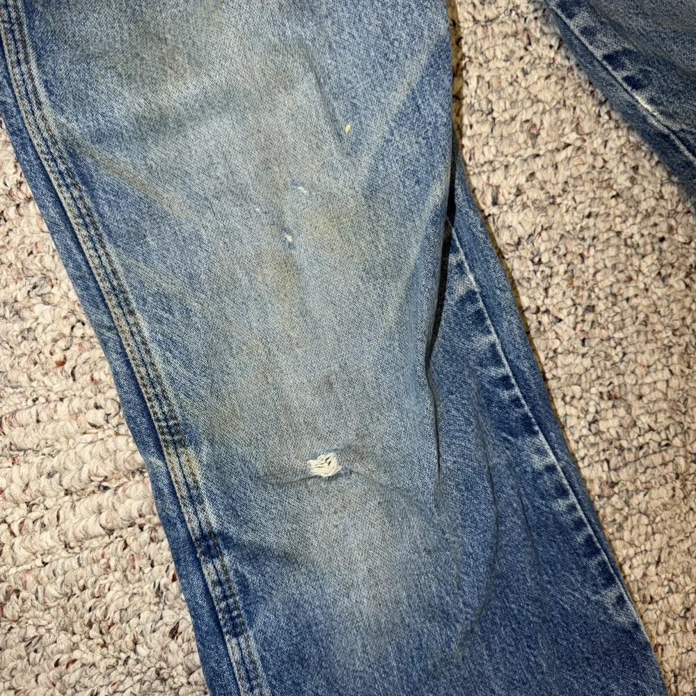 Vintage Wrangler Blue Jeans 38x33